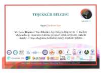 VI. Genç Beyinler Yeni Fikirler