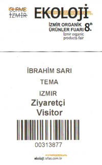 2017 - Ekoloji İzmir 8. İzmir Organik Ürünler Fuarı