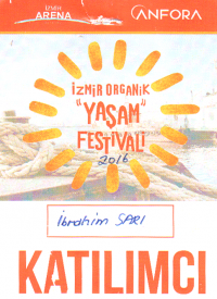 2016 - İzmir Organik Yaşam Festivali