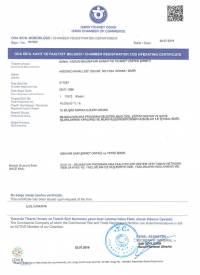 2019 Oda Sicil Kayıt