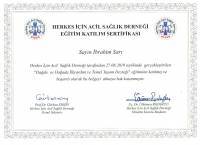 2019 - Dağda ve Doğada İlkyardım ve Temel Yaşam Desteği