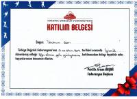 TDF Katılım Belgesi