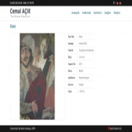 Cemal Açık Taş Resim Sanatçısı