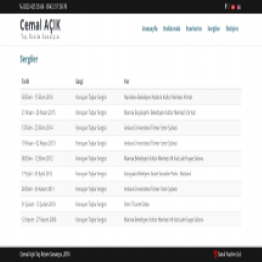 Cemal Açık Taş Resim Sanatçısı