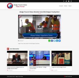 Aliağa Chamber of Commerce Video Portal