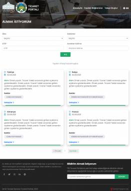 İzmir Commodity Exchange Commerce Portal
