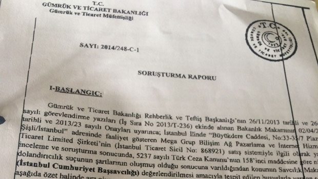 ‘YAPILAN NİTELİKLİ DOLANDIRICILIK’