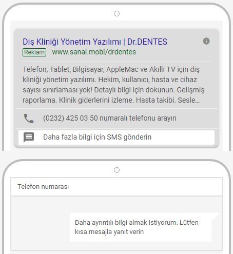 SMS uzantısı